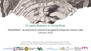 « MemoRekall : un outil pour la création d’un appareil critique des sources vidéo »