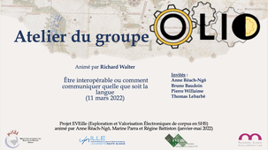 « Être interopérable ou comment communiquer quelle que soit la langue » (mars 2022)