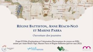 Introduction des journées EVEille 2022 