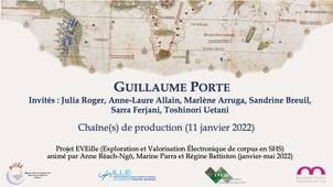 « Diverses chaînes de production éditoriale » (janvier 2022)