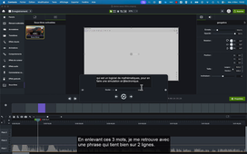 Sous-titrer avec Camtasia
