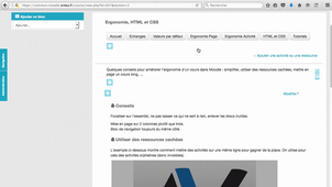 Ajout de polices d'icônes dans Moodle