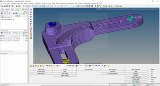modélisation du contact sous hyperwoks - Autocontact