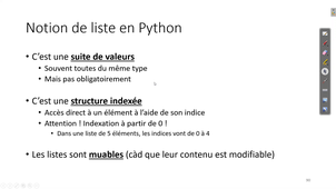 Algo-Prog Python - Chapitre 5 - Structures de données