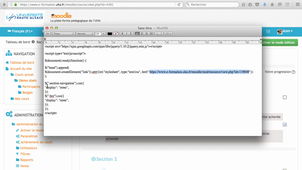 Personnaliser la feuille de style de Moodle