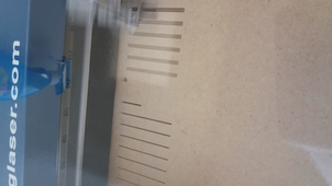 IUTLab : Patern Test de calibration sur Laser 60W Epilog