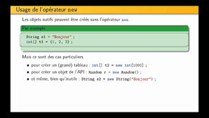 La référence n'est pas l'objet