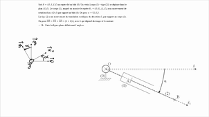 composition de mouvement : application au vérin