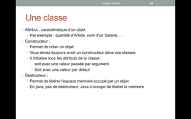 Langage orienté objet - Glossaire