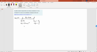 équation horaire niveau 1
