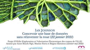« Concevoir et collaborer sur des bases de données sans réinventer la roue » (janvier 2021)
