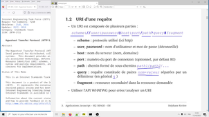 Développement javascript avancé, Cours 5, vidéo 1/5 : protocole HTTP