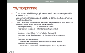 Langage orienté objet - Polymorphisme