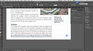 Rapport MMI 6. Chaînage des blocs texte