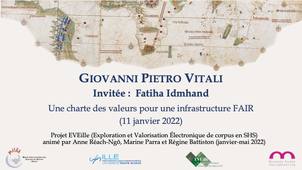 2022 J1 Charte des valeurs pour une infrastructure FAIR, Session 1 « Infrastructures »