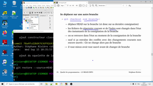 Git (cours 1 qualité de programmation) 3/4 : utilisation des branches