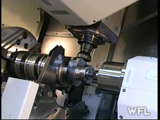 Usinage d'un vilbrequin sur Millturn M60