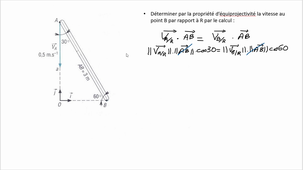 correction de l'échelle : application de l'équiprojectivité
