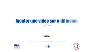 Tutoriel - Ajouter une vidéo sur E-diffusion