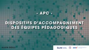 -APC- Dispositifs d'accompagnement des équipes pédagogique