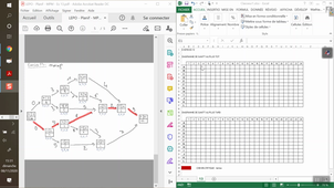LEPO - Planification - Ex 13 - Gantt au plus tôt, à partir du graphe MPM