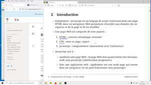Programmation web en javascript : cours 1 1/7 : introduction