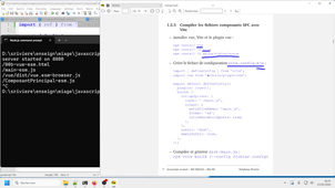 Vue js cours 1 1/5 : mise en place de vue js