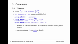 Javascript avancé M2 cours 1 4/4 : conteneurs