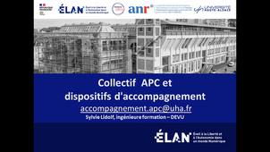 APC : dispositifs d’accompagnement des formations à l'Université de Haute-Alsace / Sylvie Lidolf
