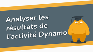 Moodle - Analyser les résultats de l'activité Dynamo
