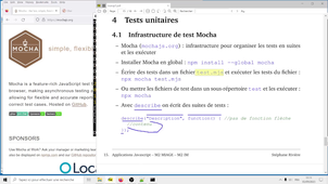 Javascript avancé, cours 1, 4/4 : tests unitaires
