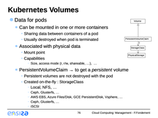 Cloud Computing - 3.4.4 Kubernetes Volumes & Networks