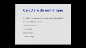 Travail autour du media enrichi