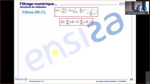 Filtres Numériques - Synthèse de filtres IIR