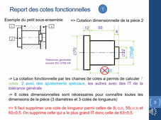 Cotation fonctionnelle : réalisation des dessins de définition - un exemple simple