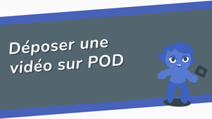 Ajouter une vidéo dans POD