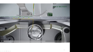 Présentation générale d'une piqueuse plate