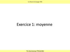 TP Info ENSISA - 02 exercice 1 moyenne