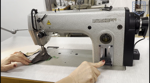 Réglage de la piqueuse plate (Ancienne génération)