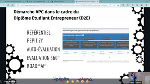 Démarche APC dans le cadre du diplôme Etudiant Entrepreneur - Andréa Klinger