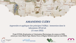2022 J3 Amandine Cléry, Focus Fairisation, speed searching