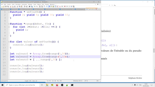 Javascript avancé, cours 1, 3/4 : conteneurs