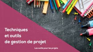 E2 - Techniques et outils de gestion de projet
