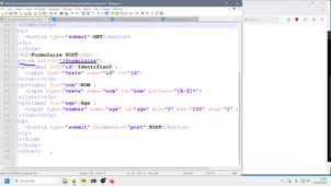 Cours Ajax, vidéo 1/3 : requête HTTP avec un formulaire