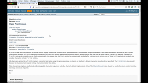 Les objets de l'API Java et leur documentation