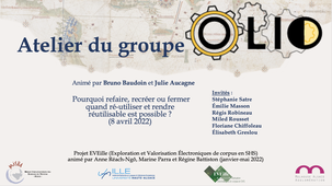 « Pourquoi refaire, recréer ou fermer quand ré-utiliser et rendre réutilisable est possible ? » (avril 2022)