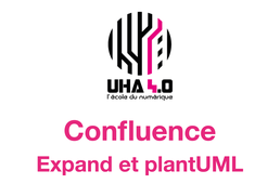 Confluence : expand et plantUML