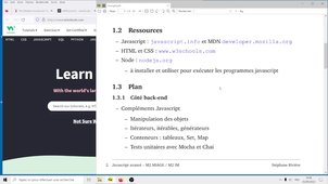 Javascript avancé : présentation