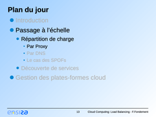 Cloud Computing - 2.2.1 Répartition de charge par proxy