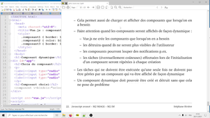 Cours Vue js 3 4/4 : composants dynamiques